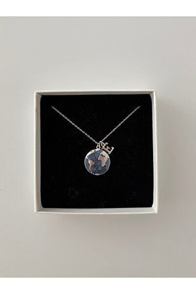 acc swen قلادة Letter World لا تسبب التعتيم من الفولاذ المقاوم للصدأ 316L مخت...