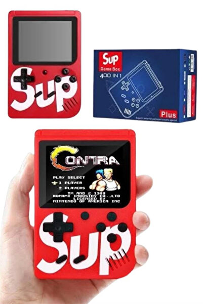 Clevora Çocuklara Özel Taşınabilir Sup El Atarisi 400 Oyunlu Nostaljik Oyun Konsolu