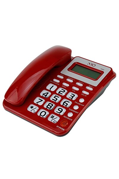 Oho Telefon fix, ID apelant, FSK/DTMF, calculator, calendar, memorie, Roșu