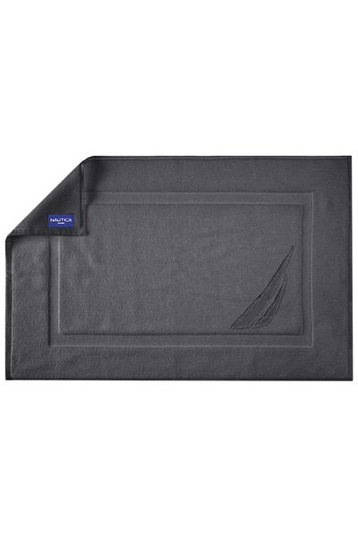 Nautica Prosop de picioare, Crew, 100% bumbac, 700 g/mp, 50 x 85 cm, gri antracit