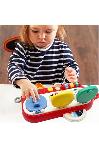indiggo Interactive and Educational Toy for Babies, Discovery Pop-Up, Indiggo, +12 months