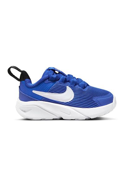 Nike Star Runner 4 Elastic Lace Shoes - Hyper Royal/Black/White