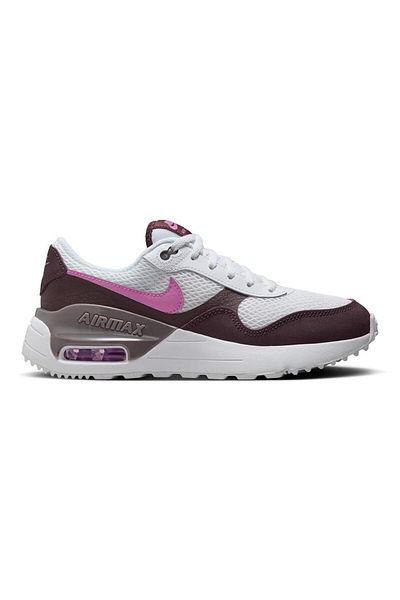 Nike Air Max SYSTM Shoes - White/Pink/Burgundy