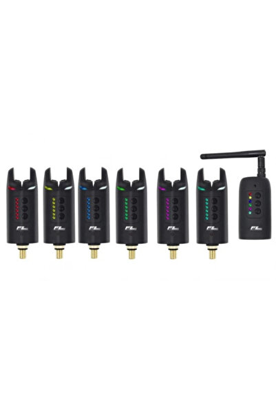 FishEdge Set 6+1 senzori pescuit wireless Batman, waterproof, raza de transmi...