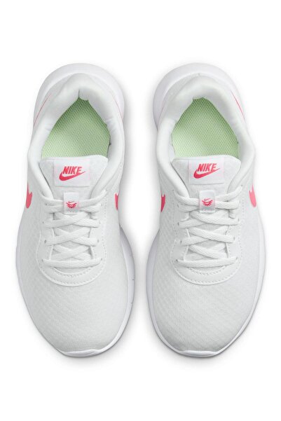 Nike Tanjun EasyOn Stitched-down Lace Shoes - White & Pink