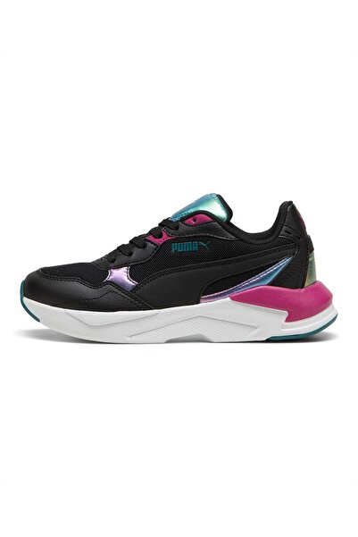 Puma حذاء رياضي X-Ray Speed Lite Bouncy Sky برباط - أسود/أخضر بارد/أرجواني لامع