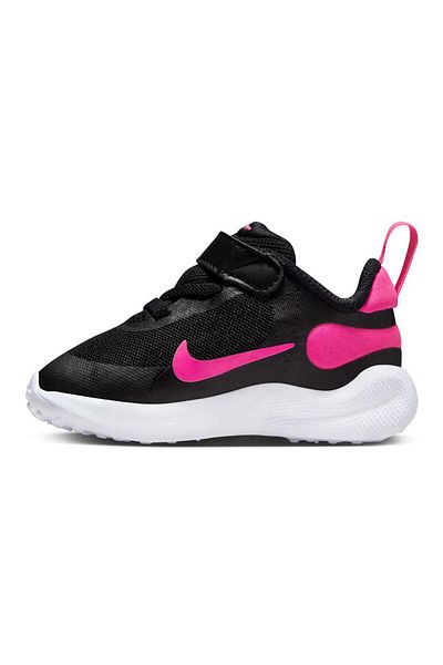 Nike Revolution 7 TDV Sneakers - Black/White/Hyper Pink