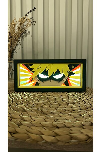 Yubi Design Bakugo , My Hero Academia - Işık Kutusu, Gölge Kutusu, Anime, Lig...