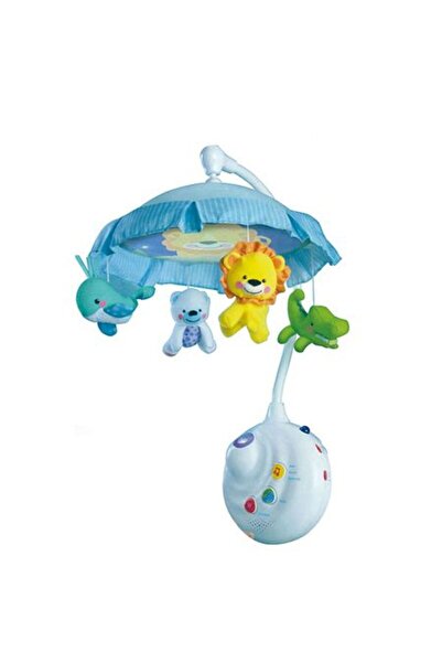 OEM Carusel muzical cu proiector și animale mici cu telecomandă