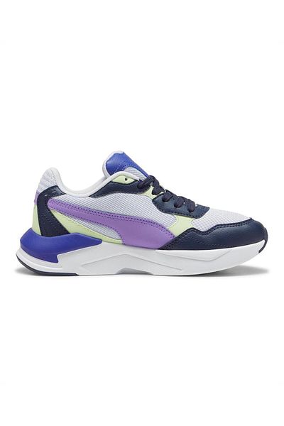 Puma X-Ray Speed Lite Lace Up Sneakers - Silver Mist/Lavender Alert/Club Navy/Cool Cucumber