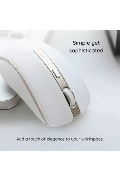 onix Mouse Wireless 2.4Ghz, Ultra Responsive Golden Click HAVIT, 1600 DPI, din ABS, cu baterii AA, A