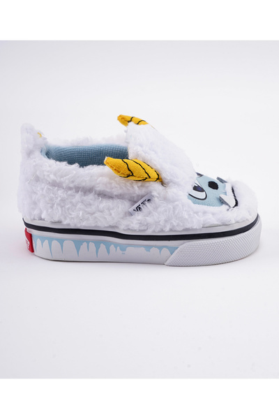 Vans TD Slip On V Yeti Shoes - White