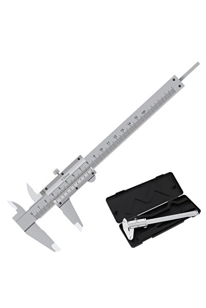 VIKTEC 150 mm Mekanik Kumpas (0,02mm Hassasiyet ) Plastik Kutulu