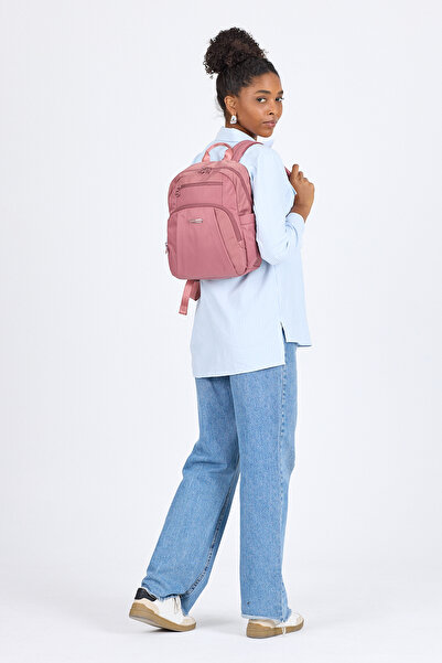 Chantria حقيبة ظهر مقاومة للماء، متعددة الأقسام مقاس 13.1 بوصة مع حزام حقيبة ...