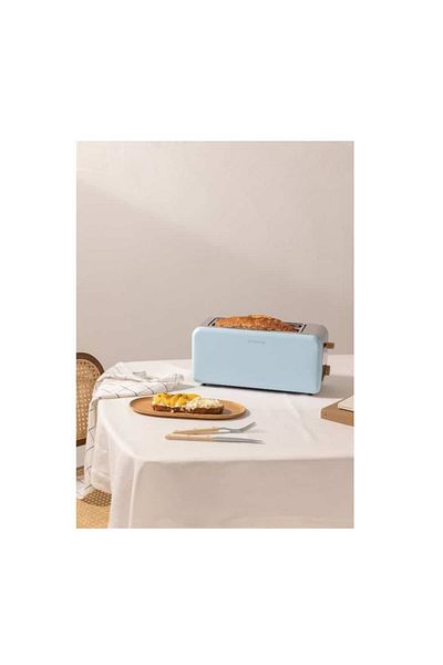 Create Toaster, CREATE, Retro XL, 2 slices, pastel blue