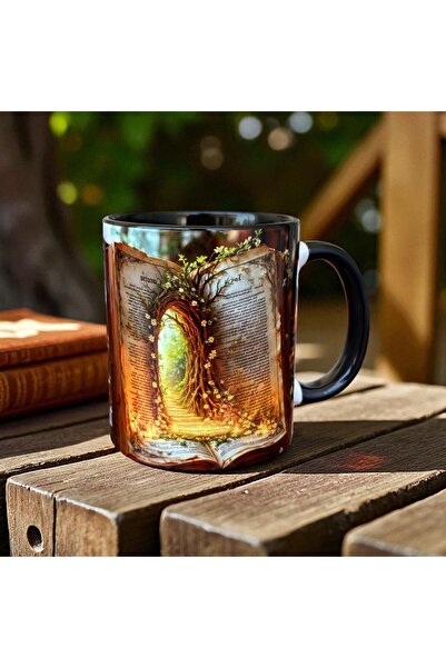 mug shop Book and Nature Design Mug Cup-Gift Tea-Coffee-Home-Office Cup
