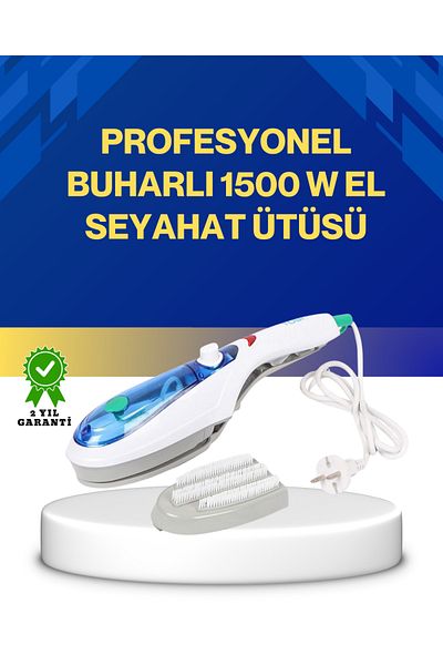 teknodayım Compact Steam Iron 1500W |   Practical and Effective for All Surfaces