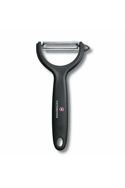 Victorinox مقشرة الفواكه والخضروات باللون الأسود