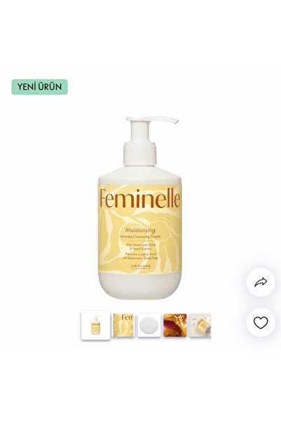 Oriflame Feminelle Dış Genital Bölge İçin Hiyaluronik Asit ve Şeftali Özü İçe...
