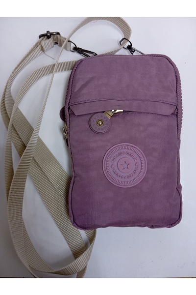 Wish BF Daily Shoulder Crossbody Phone Holder Wallet Bag | Unisex - Waterproof Crinkle Fabric