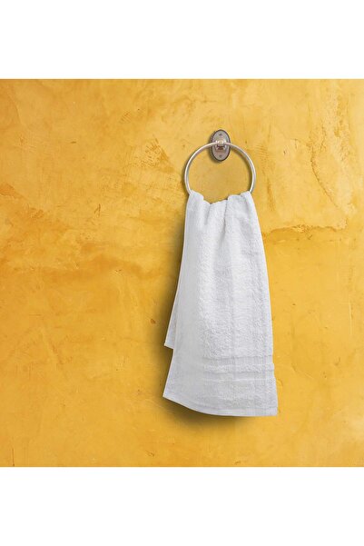 Nautica Set 5 prosoape de maini, Crew, 100% bumbac, 550 g/mp, 50 x 30 cm, alb