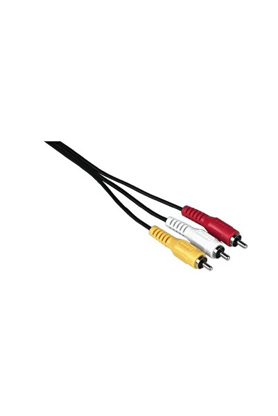 Home Cablu audio-video, 3 mufe RCA mascul - 3 mufe RCA mascul, 3 m