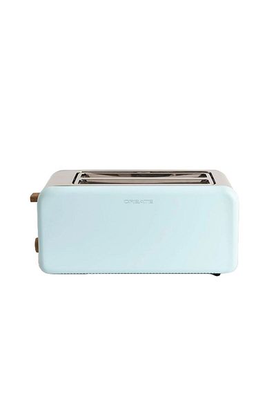 Create Toaster, CREATE, Retro XL, 2 slices, pastel blue