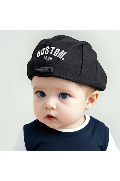GlassySKY (1-3 Years) British Style Very Stylish Girl/Boy's Beret Cap Hat Sun Protection,Spring Summer Holiday