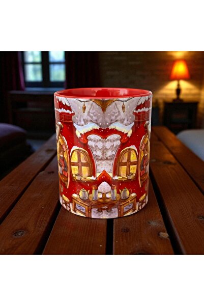 mug shop كوب شوكولاتة ساخنة كوكيز بورسلين عالي الجودة - هدية للمنزل والمكتب - كوب شاي وقهوة