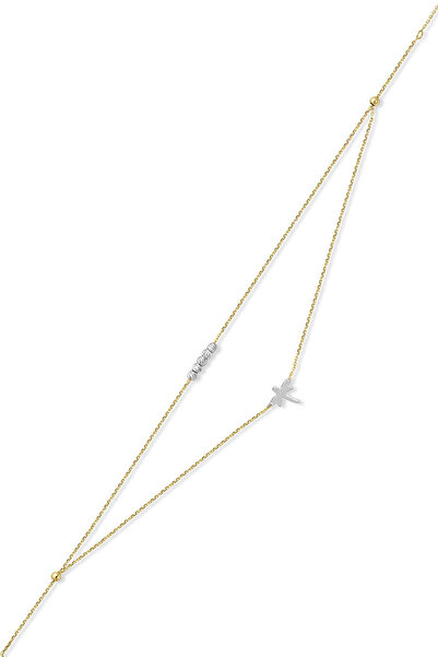 Aslı Gold Yusufçuk Ve Top Detaylı Altın Halhal (HL0021)