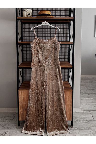 ELLA بدلة Ewas Design MaXi Pants Sling Blouse للسيدات مكونة من قطعتين