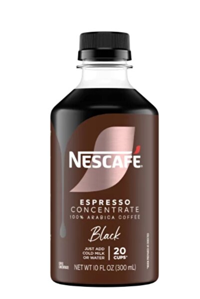 Nescafe Espresso Concentrate % 100 Arabıca Coffee Black 20 Cups 300 ml