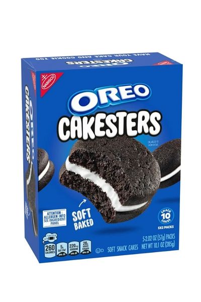Oreo كيكسترز كعك ناعم مخبوز للوجبات الخفيفة 5 عبوات 285 جم