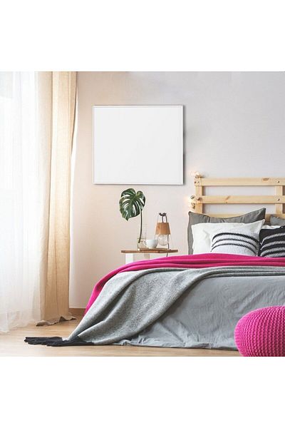 Home Panou infraroșu Wi-Fi de 350 W, control prin smartphone, termostat electronic, telecomandă inclusă