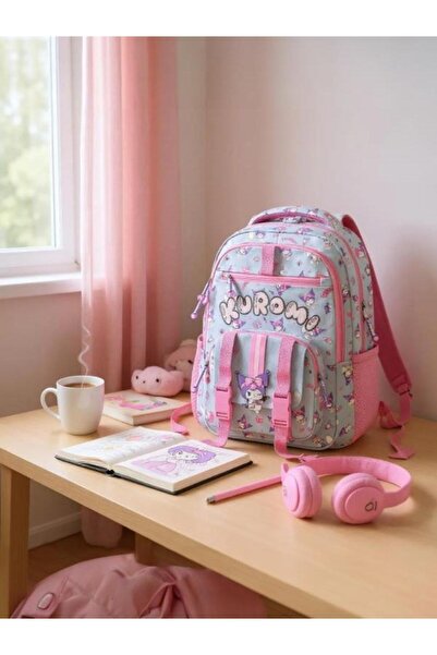 kuromi Rebel Style School Bag 3218