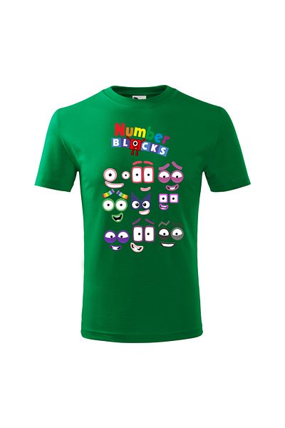 Malfini Tricou personalizat, "Numberblocks 2", 6 ani