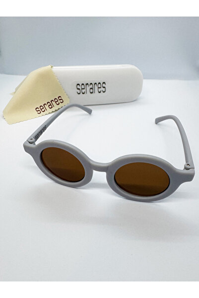SERARES Geneva Model, Unisex Children, 3-7 Years, Gray Color, Uv400 Protection Children's Sunglasses