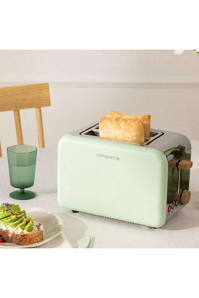 Create Toaster and kettle set, CREATE, Retro, pastel green