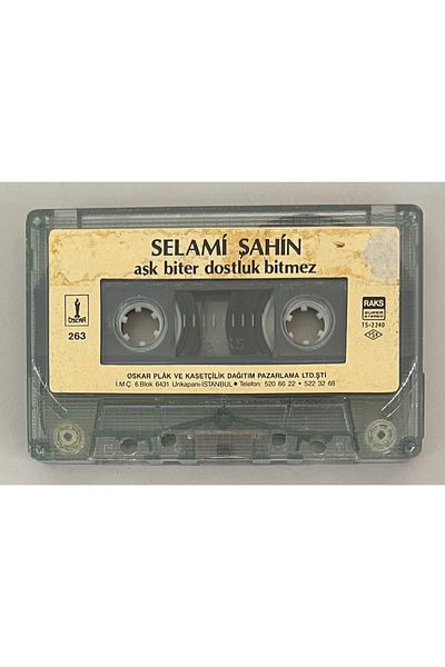 Raks Selami Şahin Love Ends Friendship Never Ends Cassette (There Is No Cardboard Only Cassette Period Paper Printing Cassette)
