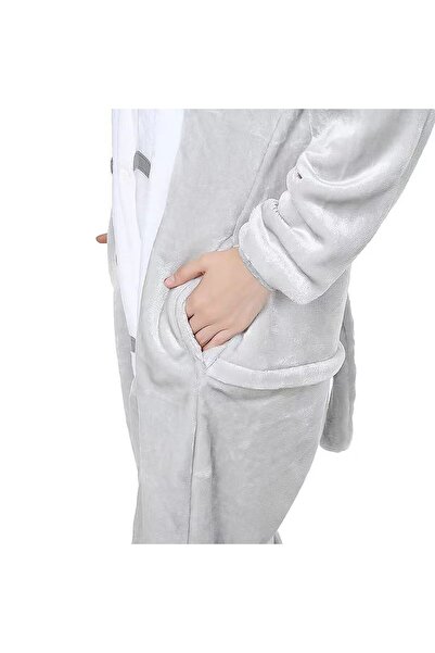 GALASUN Pajamas, one-piece microfiber jumpsuit GALA21-927 Gray