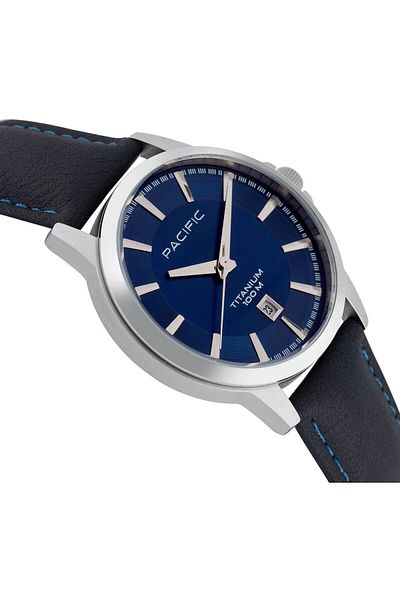 PACIFIC Men's Blue Quartz, MIYOTA 2115-6
