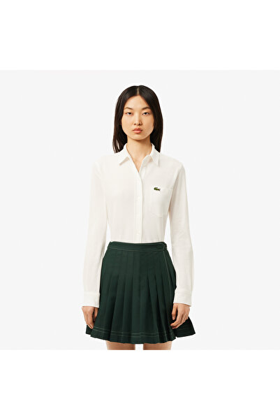 Lacoste Cotton Pique Shirt with Pocket - CF3264-00-70V