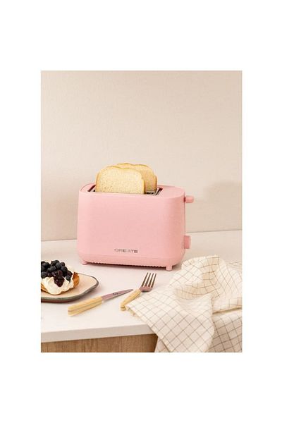 Create Toaster, CREATE, Toast Studio, 2 slices, pastel pink