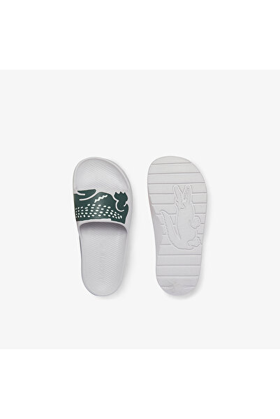 Lacoste Women's Croco 2.0 Synthetic Print Slides - 41CFA0035-1R5
