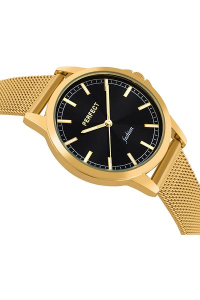 PERFECT Women's Black Quartz, MIYOTA 2035