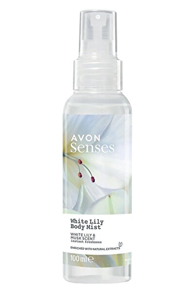 AVON Senses White Lily Beyaz Zambak Kokulu Vücut Spreyi 100 Ml.