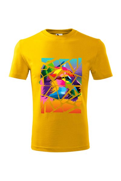 Malfini Tricou Copii, personalizat "Silent Cat"