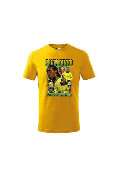 Malfini Tricou personalizat, "Ronaldinho", Malfini, Bumbac 100%