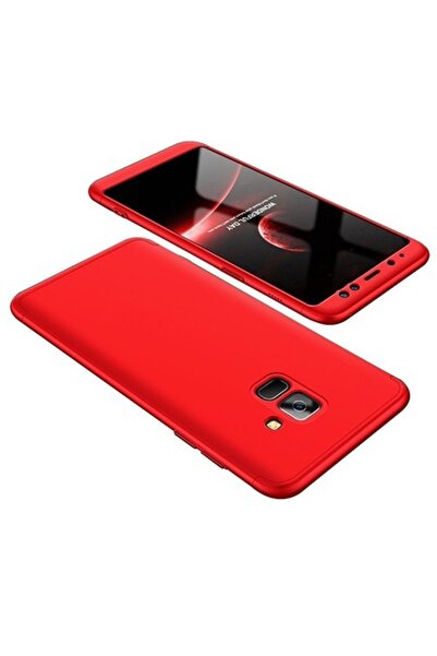 Danex Carcasă de protecție pentru Samsung Galaxy S8 Ultra-Thin 3 în 1, roșie