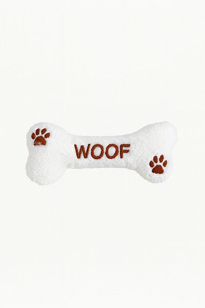 Lazy Paws Cat Toy Interactive with Catnip and Bell, Stress Reliever, Relaxing Playmate - Plush Bone